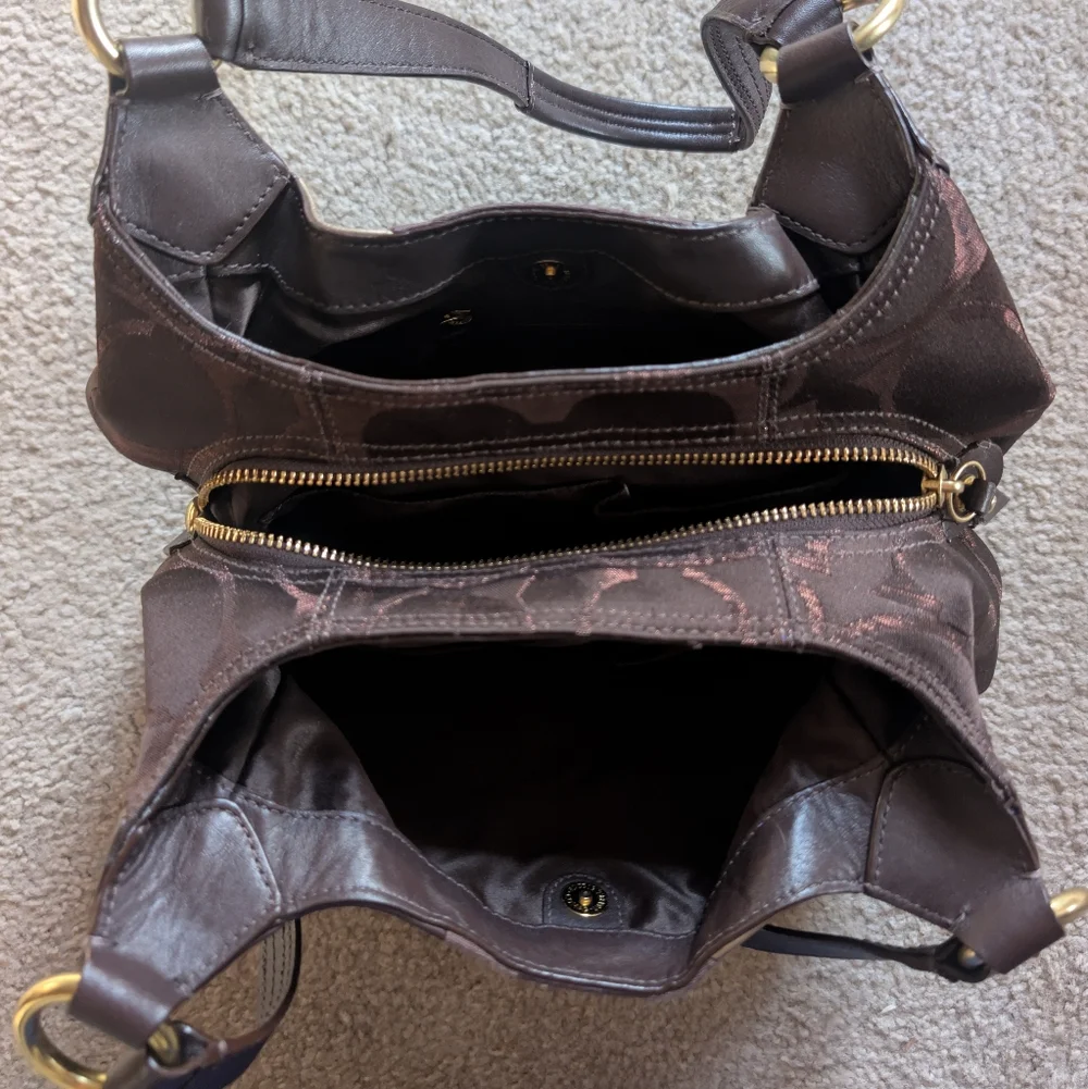 Coach Inlaid Patchwork Leather Bag - Picture 6 of 7